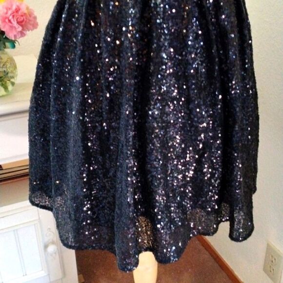 ISSI Sparkly Black Dressy Dress - Picture 3 of 10